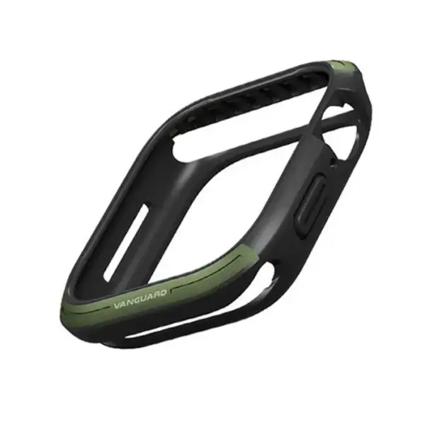 VANGUARD DURO HYBRID SHOCK ABSORBENT BUMPER FOR APPLE WATCH 45MM | GREEN